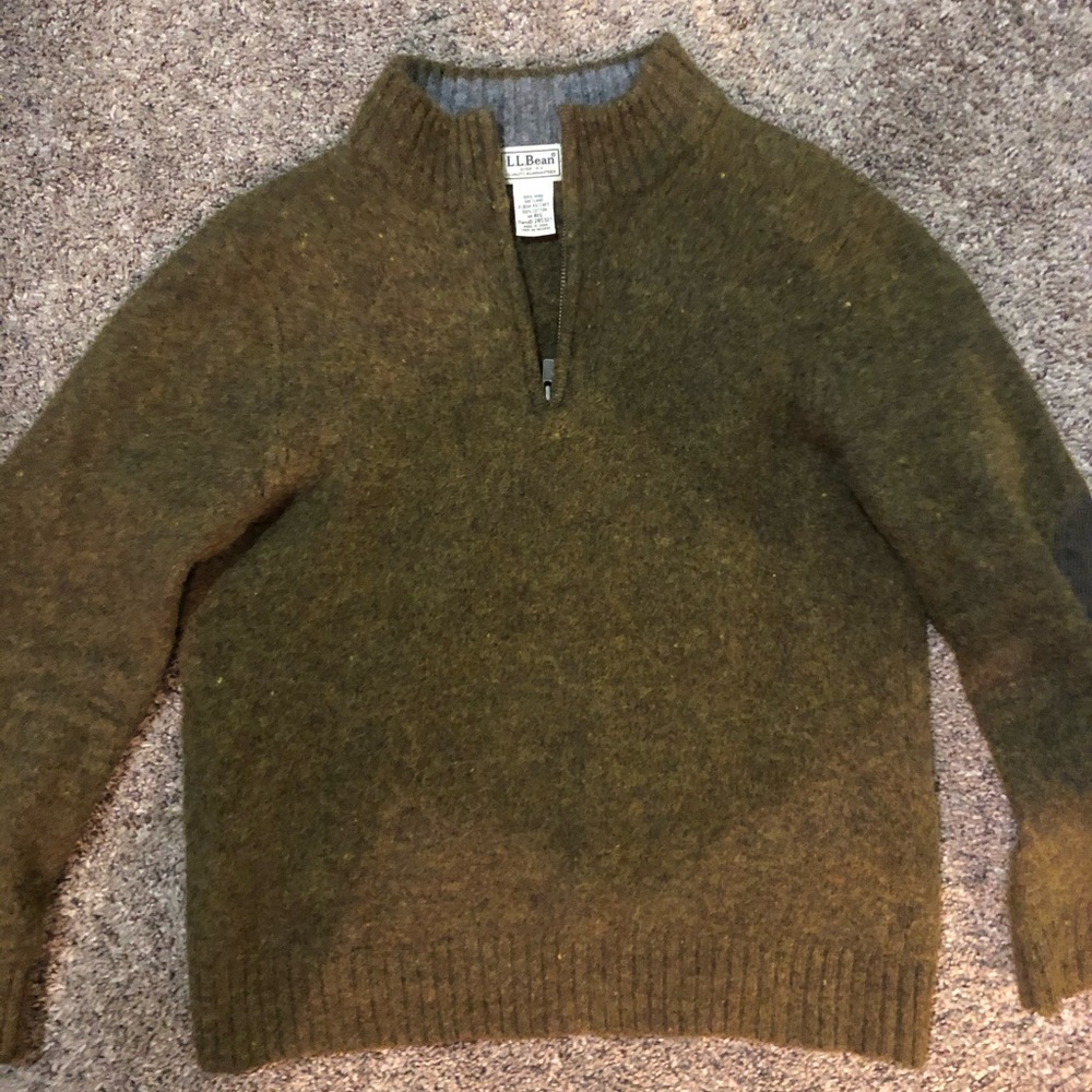 L.L. Bean 100% wool sweater